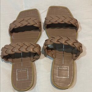Dolce Vita Tan Braided Sandals
